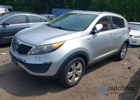 2011 Kia Sportage Lx z USA, uszkodzony, nr VIN KNDPBCA20B7026845